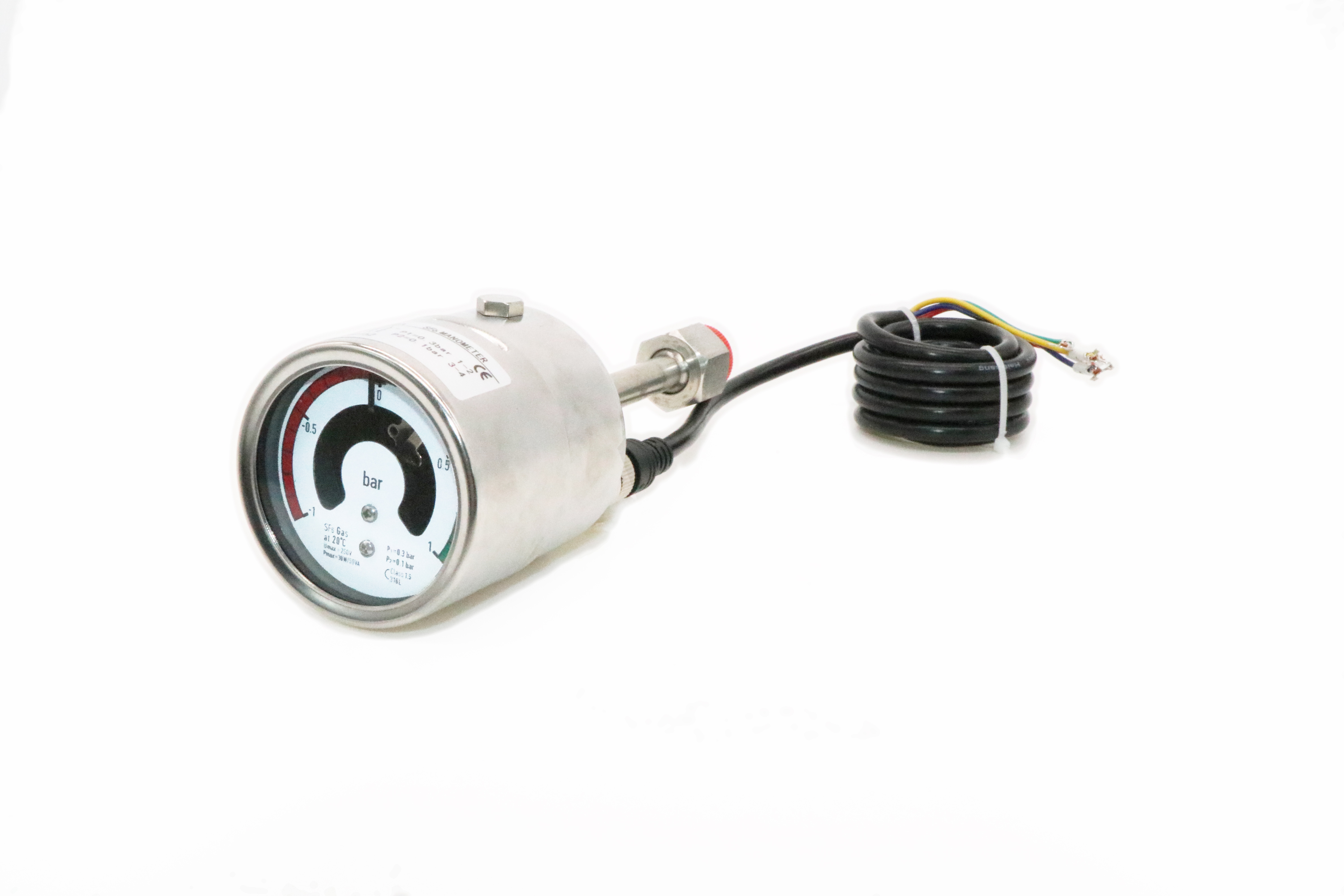 <b>High stability SF6 Gas densimeter customizable sf6 pressure gauge</b>